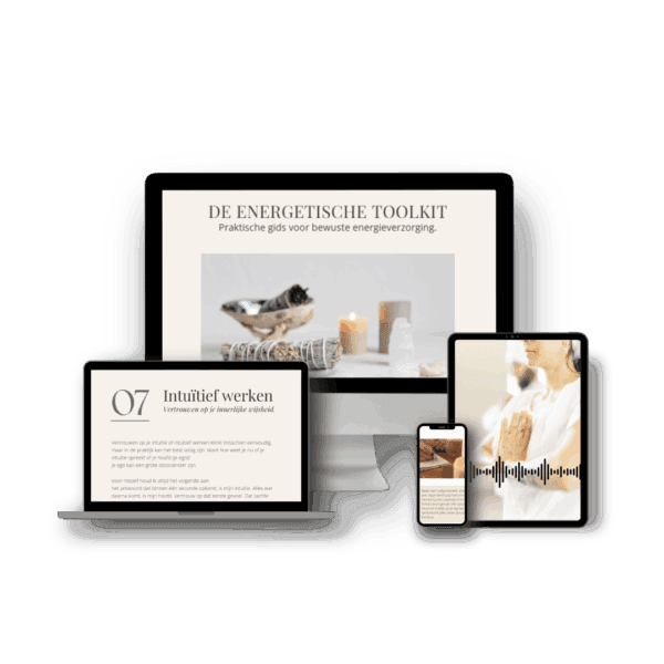 Energetische reset & toolkit: voor bescherming, aarding, reiniging en thuiskomen in jezelf.