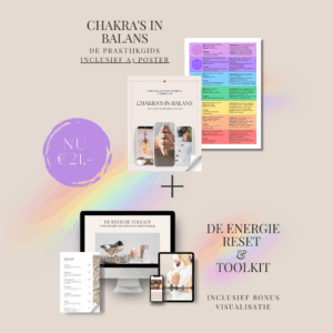 Duo bundel: Chakra's in balans + Energie reset & toolkit
