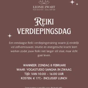 Reiki verdiepingstraining 8 februari 2026